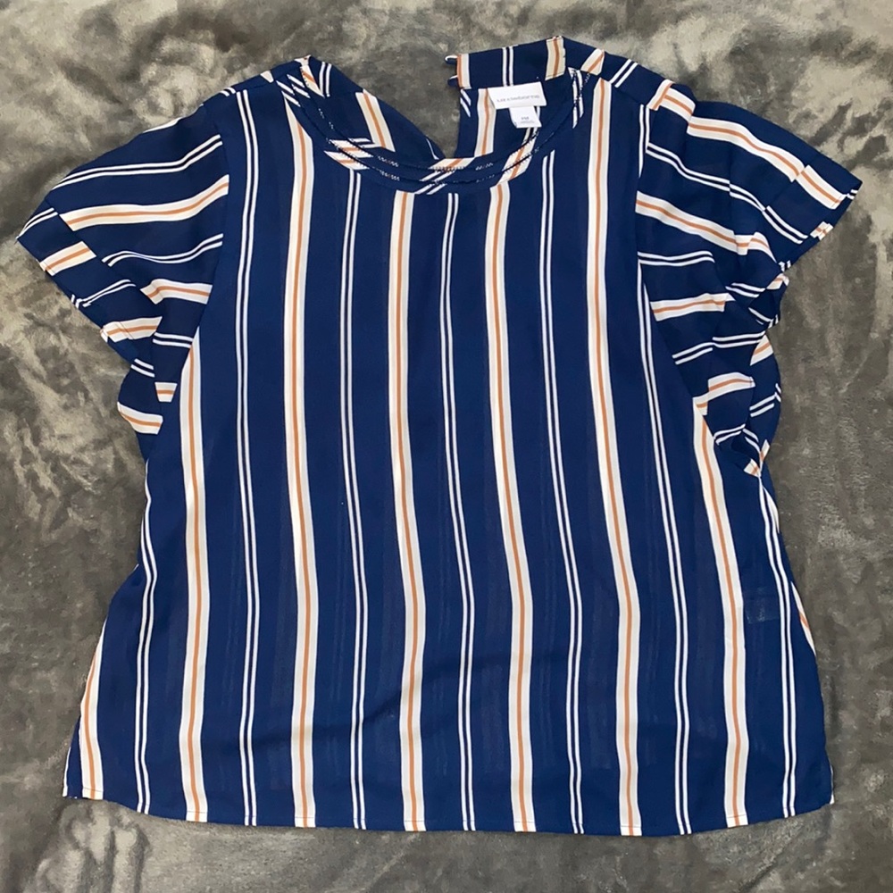 Liz Claiborne Petite Womens Blouse